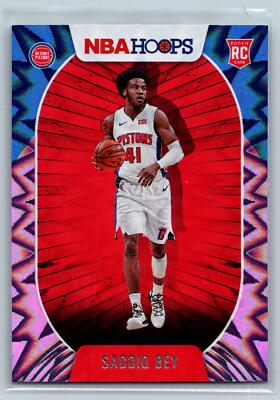Saddiq Bey 2020-21 Hoops Purple Explosion RC #237