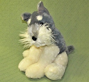schnauzer stuffed toy