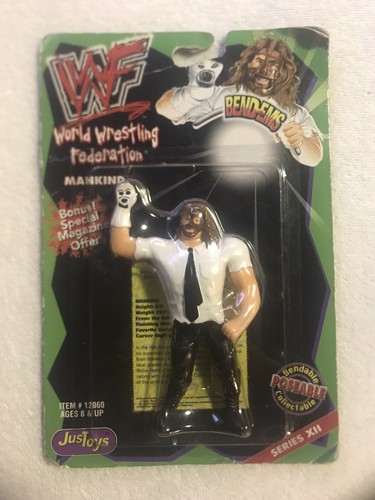 Just Toys INC Titan Sports WWF WWE 1999 Bend-Ems #...