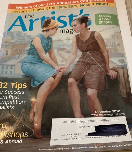 The Artist's Painting & Art Magazine December 2010 Inspiration Education Read - Photo 2/6