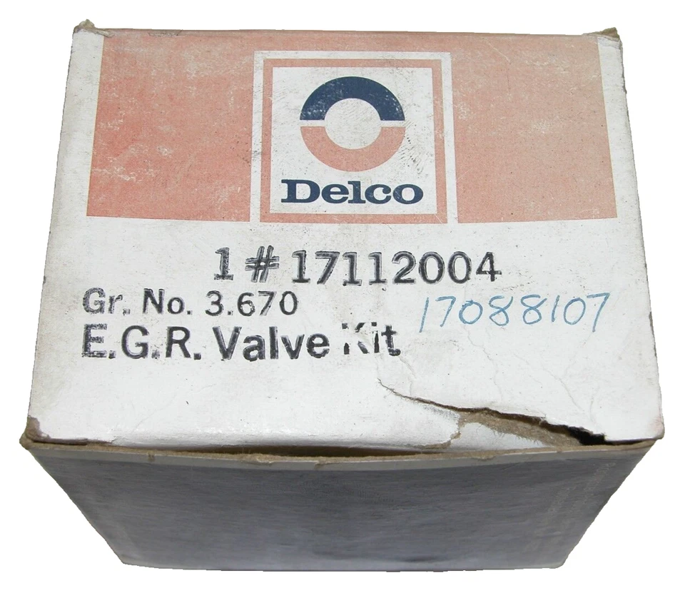 Nueva válvula EGR original de fábrica GM para 87-88 Sunbird Firenza 1989 Lemans Foto 3 de 3