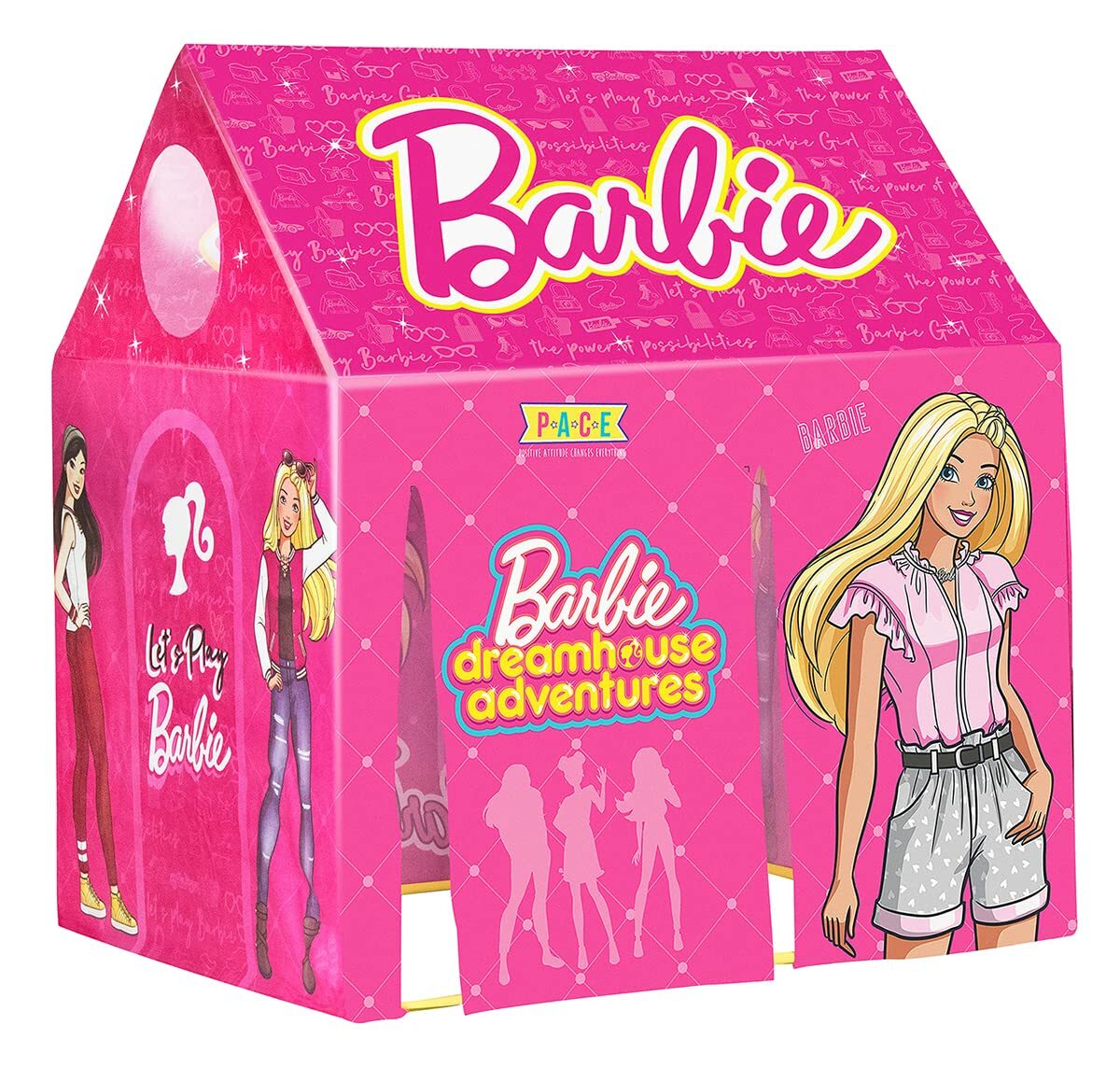 Cartón Casitas Para NiÃ±as Barbie Cartón Casa De MuÃ±ecas De Lujo