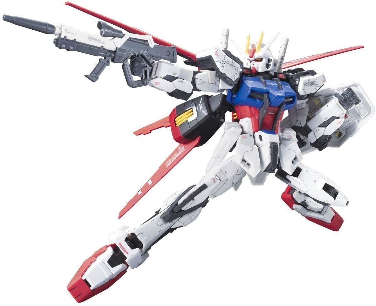 Rg 03 Aile Strike Gat-X Gundam 1/144 Robot Real Grade Model Kit Assembly Bandai