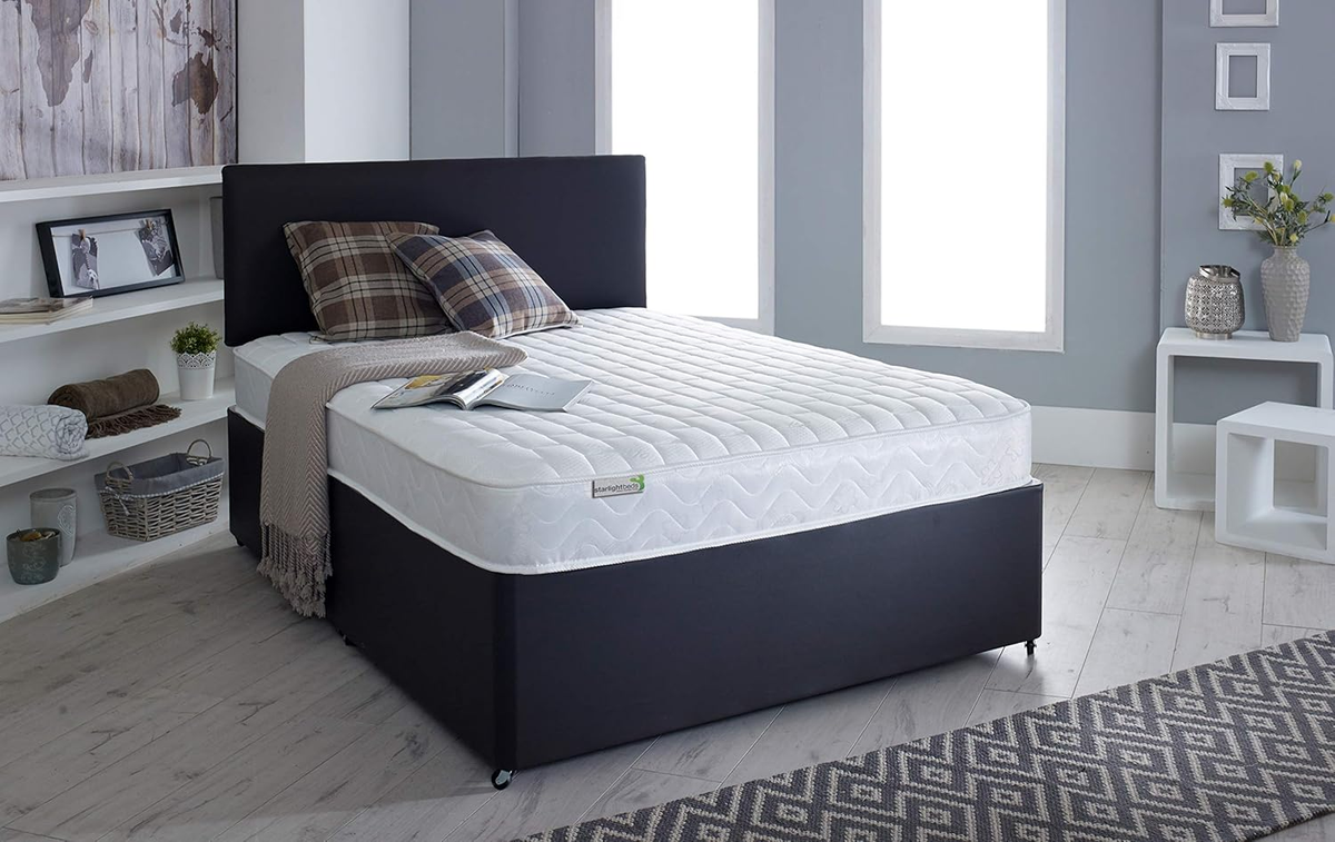 Elegance Memory Fibre Foam Open Coil Sprung Mattress - Desire Beds
