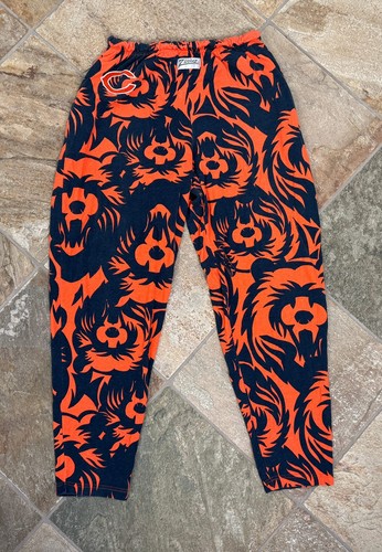 Vintage Chicago Bears Zubaz Fußballhose, Größe L