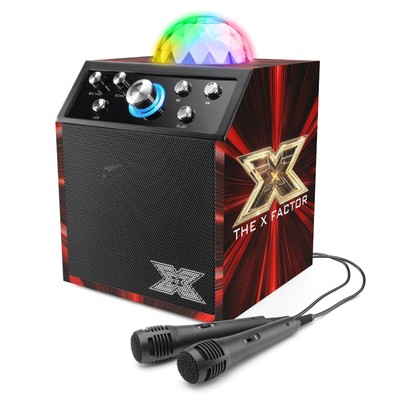 the x factor karaoke microphone speaker with bluetooth