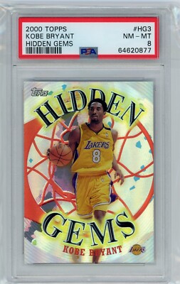 2000 Topps #HG3 Hidden Gems KOBE BRYANT PSA 8 NM-MT Lakers | eBay