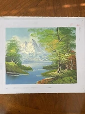 Hand Painted Oil Painting On Canvas 8" x 10"