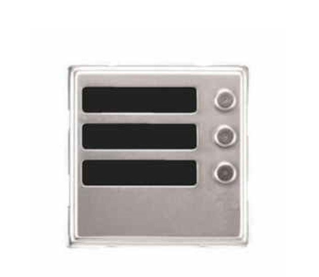 Modulo Sinthesi S2 con 3 Pulsanti di chiamata, IP42  - URMET 1148/13