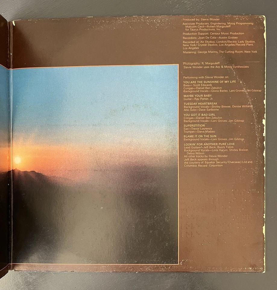 Stevie Wonder, Talking Book Vinyl, 1972 Australian Release. - Image 4 of 4