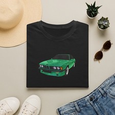 Unisex T-Shirt - BMW Alpina B7 Race Car Graphic Tee - green