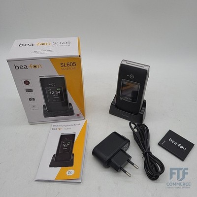 Beafon, SL605, Silverline, Klapphandy, Seniorenhandy mit SOS Notruftaste, Handy,