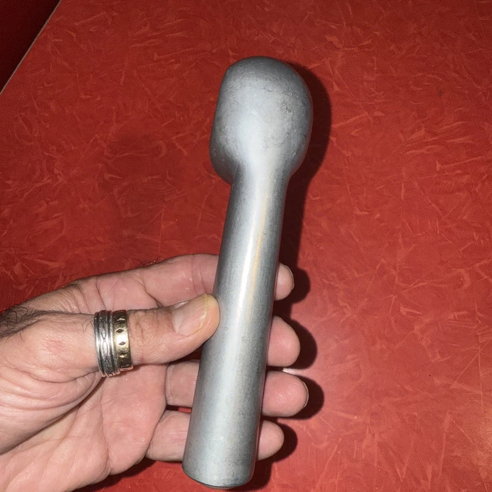 Vintage Pampered Chef Ice Cream Scoop Aluminum Liquid Filled Vintage Heavy Duty - Image 2 of 4