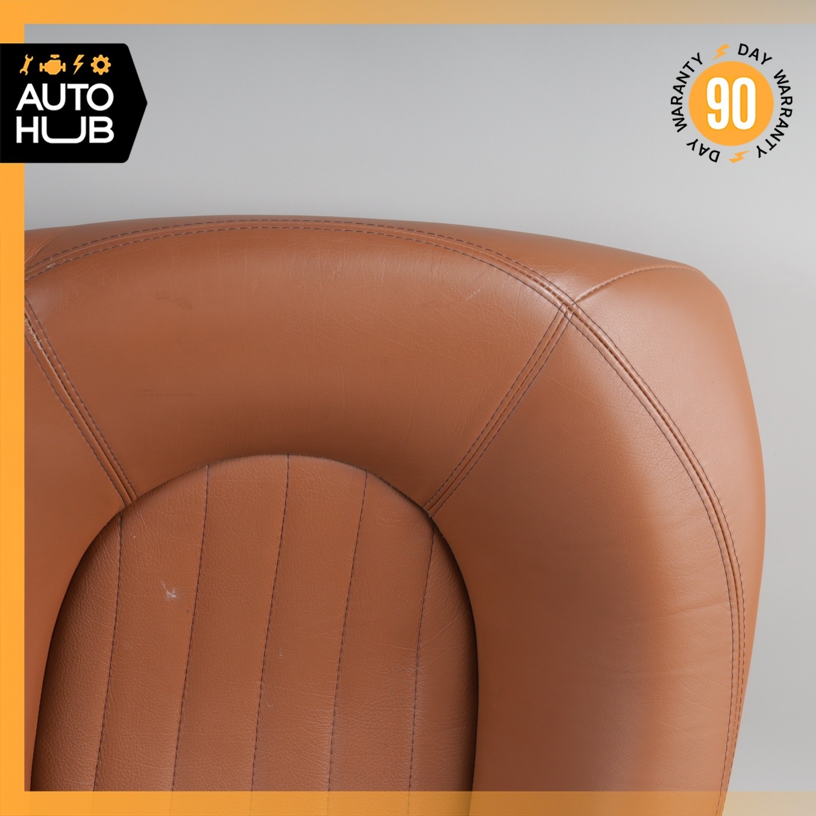 Maserati M138 4200 Coupe Cambiocorsa Rear Seat Cushion Lower Bottom Brown OEM