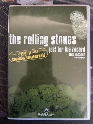 The Rolling Stones: Just For The Record (five Decades)DVD 4 SPECIAL EDITION(707)