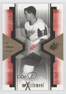 2006-07 SPx SPXcitement 380/999 Ted Lindsay #X37 HOF 0l2
