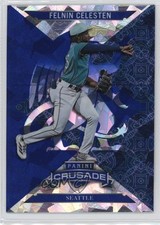 2025 Panini Crusade Crusade Blue Cracked Ice Felnin Celesten #70 1p1k
