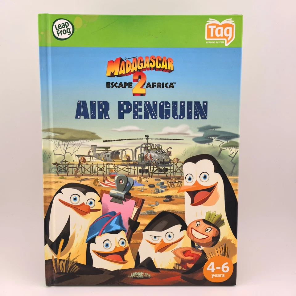 Leap Frog Tag Spider-Man, Bakugan, Penguins, & Chuggington (4 book lot) - Image 4 of 4