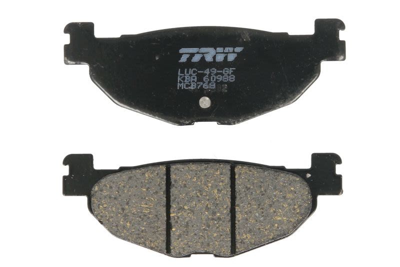 Plaquettes de frein à disque TRW MCB768LF pour scooter YP 0.4 2005 plaquette moto