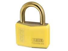 Abus Mechanical T84MB/40mm Yellow Rustproof Padlock