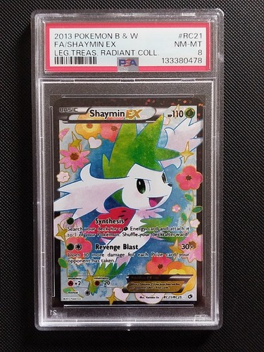 Shaymin-EX graded PSA 8 for sale on eBay