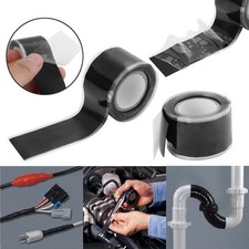 2 Rolls Waterproof Silicone Tape Seal Repair Electrical Sealing Self-adhesive