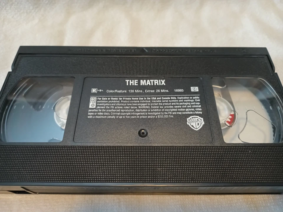 The Matrix (VHS, 1999, Collectors Edition) - Image 3 of 3