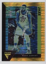 2020-21 Panini Flux Factory Set Gold Pulsar Prizm Rudy Gobert #170 8d4