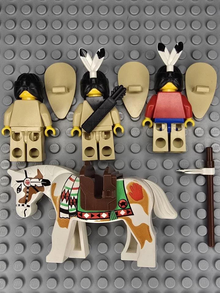 Lote de minifiguras y accesorios Lego Western Indian Foto 2 de 2