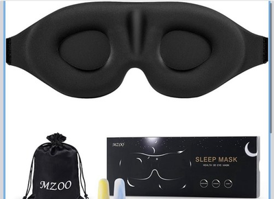 #ad MZOO Luxury Sleep Eye Mask for Side Sleepers Men amp; Women Zero Eye Pressure 3D $9.99