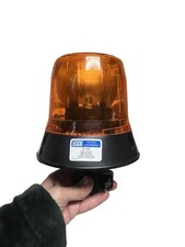 ECCO 5813A-VM Amber Rotating Beacon Light Halogen Magnetic Base 12V Extra Bulb
