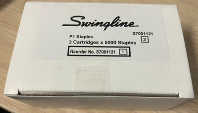 Swingline S7001121 (staple Cartridge Refills - 3 Pack Box)