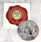UFOs - FIRST CONTACT - 1 oz .999 Silver - Bigfoot - Loch Ness Monster - Aliens