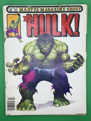 Vintage THE HULK #26 - 1981 Marvel Curtis Comics Magazine John Buscema - VF/NM
