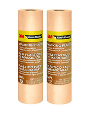 3M Hand-Masker Masking Plastic, 12 in x 120 yds 2 Roll