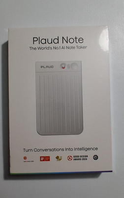 Sealed Plaud Note AI Voice Recorder Note Taker With Case App Control Silver