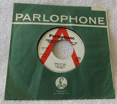 David John & The Mood -Diggin' for gold - 2002 UK Parlophone Demo 45
