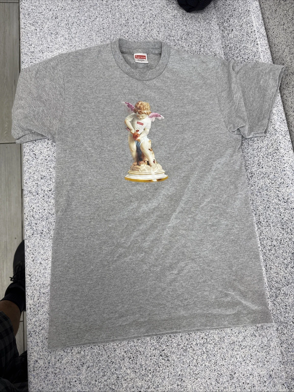 Angel Heart T-Shirt Grey Small