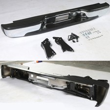 New For 1999-2007 Chevy Silverado Gmc Sierra 1500 2500 Rear Step Bumper Assembly