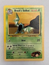 BROCK'S GOLBAT 39/132 UNCOMMON GYM HEROES POKEMON UNLIMITED DMG on eBay