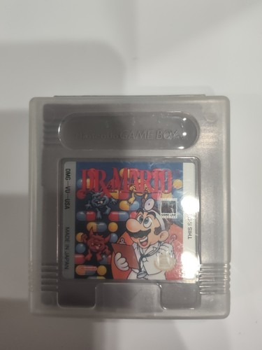 Dr. Mario (Nintendo Game Boy, 1990) Cartucho Auténtico, Probado y Funciona! - Imagen 2 de 2