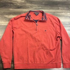 Brooks Brothers Sweatshirt Mens XL Red Pullover Long Sleeve