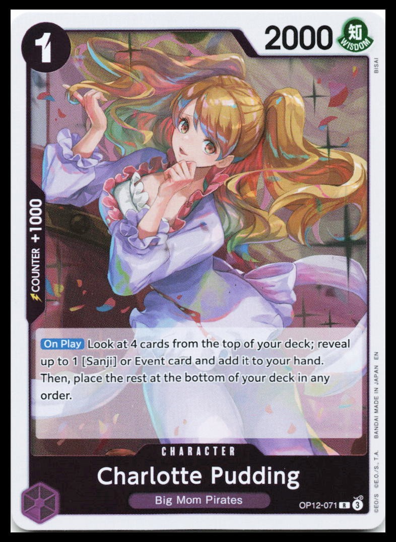 Charlotte Pudding R Legacy of the Master OP12-071 NM