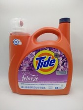 Tide Plus Febreze Liquid Laundry Detergent Spring Renewal 117 fl oz 83 Loads HE 0.16 per gallon