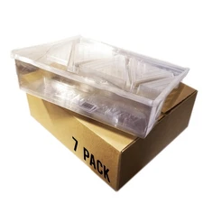 Mega Roll A Tray Disposable Paint Liners – 7-Pack (RTML-21) with Built-in Rol...