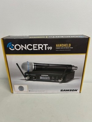 Samson SWC99HQ8-D Wireless Handheld System and Receiver 80 Operating channels