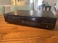 Sony CD Player CDP-297 Vintage 1992 High Density Linear Converter Japan TESTED 