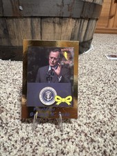 1991 AMA Group President George H. Bush Desert Storm Collectors Card Gold