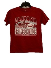 Alabama Crimson Tide Youth 8/10 Football Shirt Short Sleeve NWT