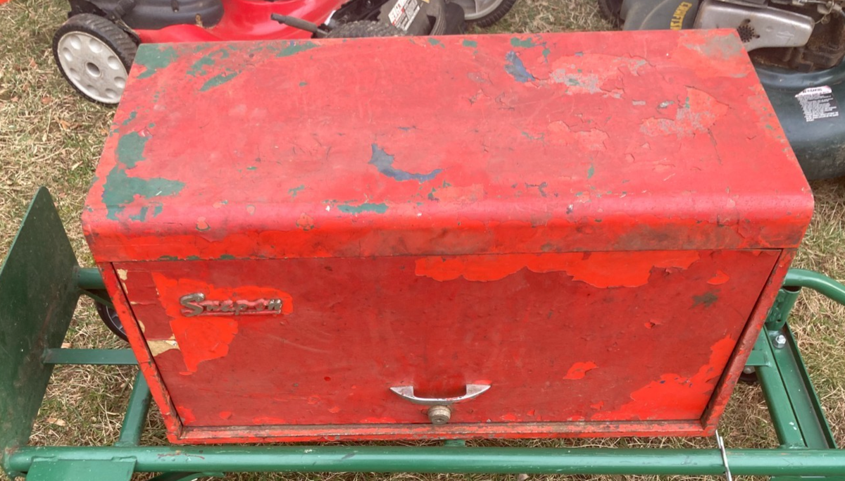 Awesome Vintage Snap on Tools Kra-58b 9 Nine Drawer Tool Chest